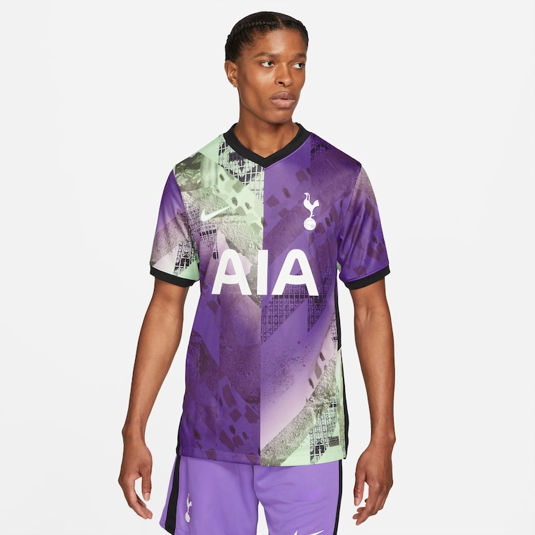 Camiseta Nike Tottenham III 2021/22 Torcedor Pro Masculina - Foto 1