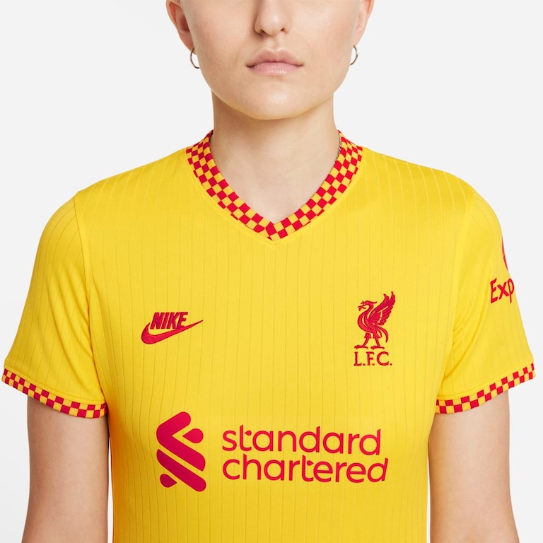 Camisa Nike Liverpool FC 2021/22 Torcedora Pro III Feminina - Foto 4
