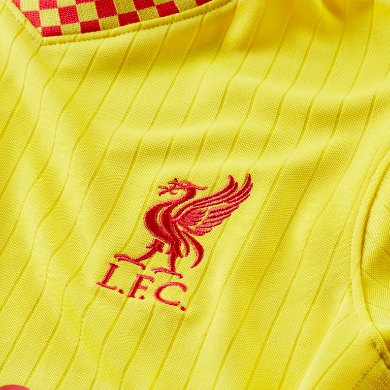 Camiseta Nike Liverpool Nike III 2021/22 Torcedor Pro Infantil - Foto 10