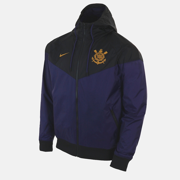 Jaqueta Nike Corinthians Windrunner Masculina - Foto 1