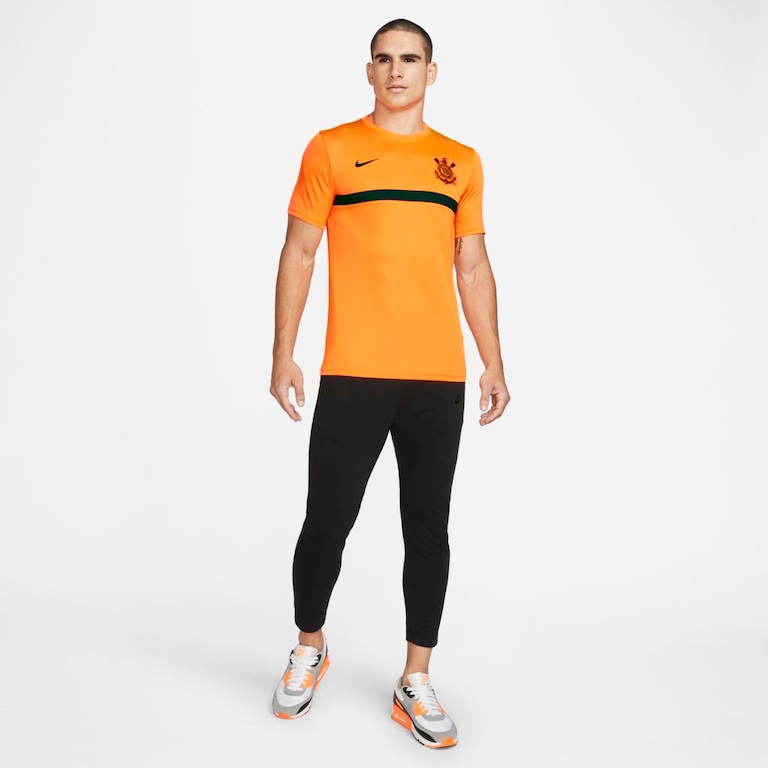 Camiseta Nike Corinthians Academy Pro Masculina - Foto 4