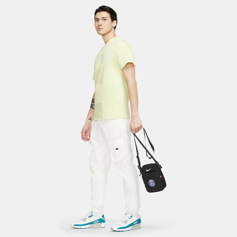 Bolsa Transversal Nike PSG Stadium Masculina - Foto 8
