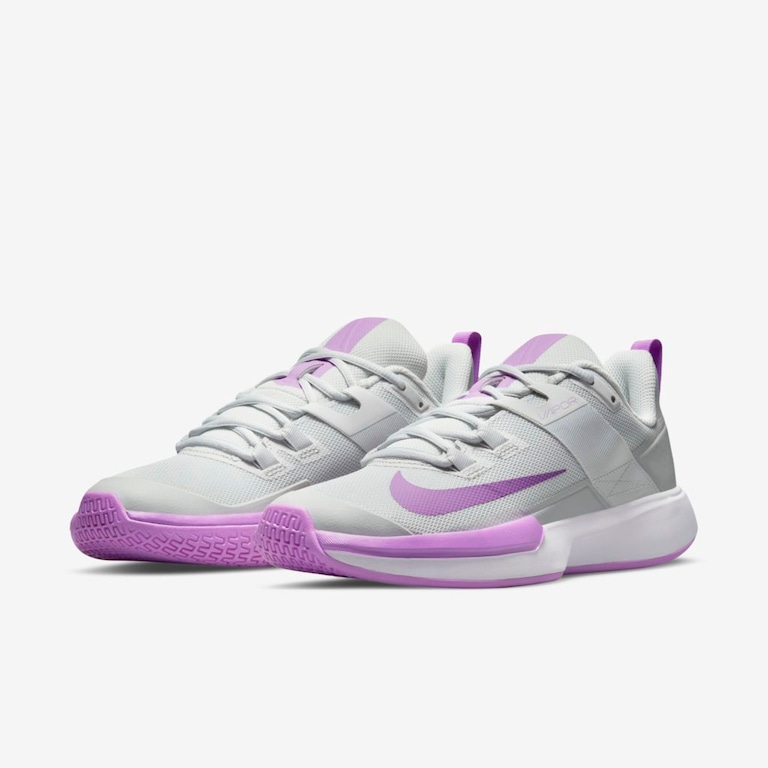 Tênis Nike Court Vapor Lite HC Feminino - Foto 5