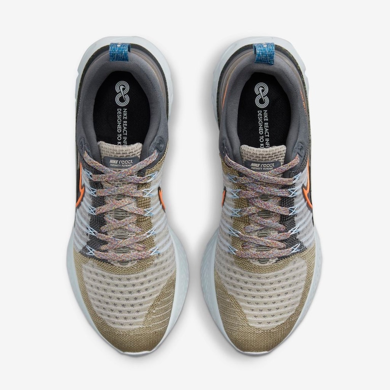 Tênis Nike React Infinity Run Flyknit 2 "Made From Sport" Masculino - Foto 4