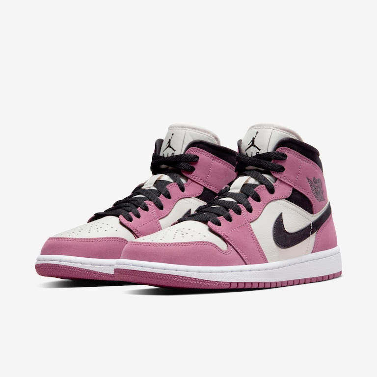 Tênis Air Jordan 1 Mid SE Feminino - Foto 5