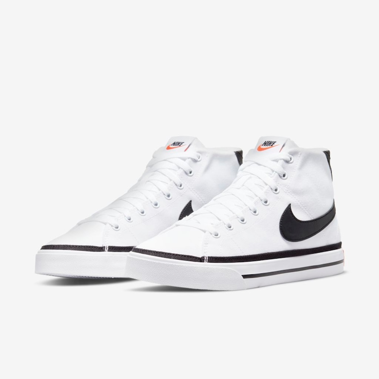 Tênis Nike Court Legacy Canvas Mid Masculino - Foto 5