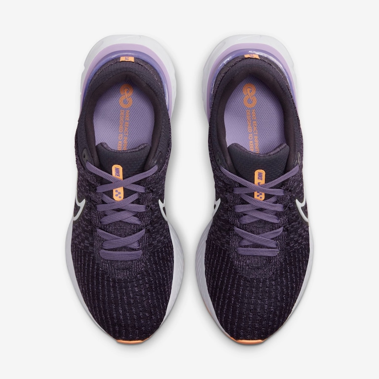Tênis Nike React Infinity Run Flyknit 3 Feminino - Foto 4