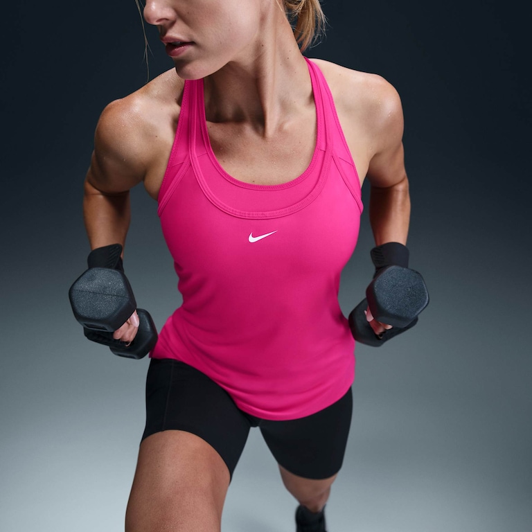 Regata Nike Dri-FIT One Elastika Feminina - Foto 1