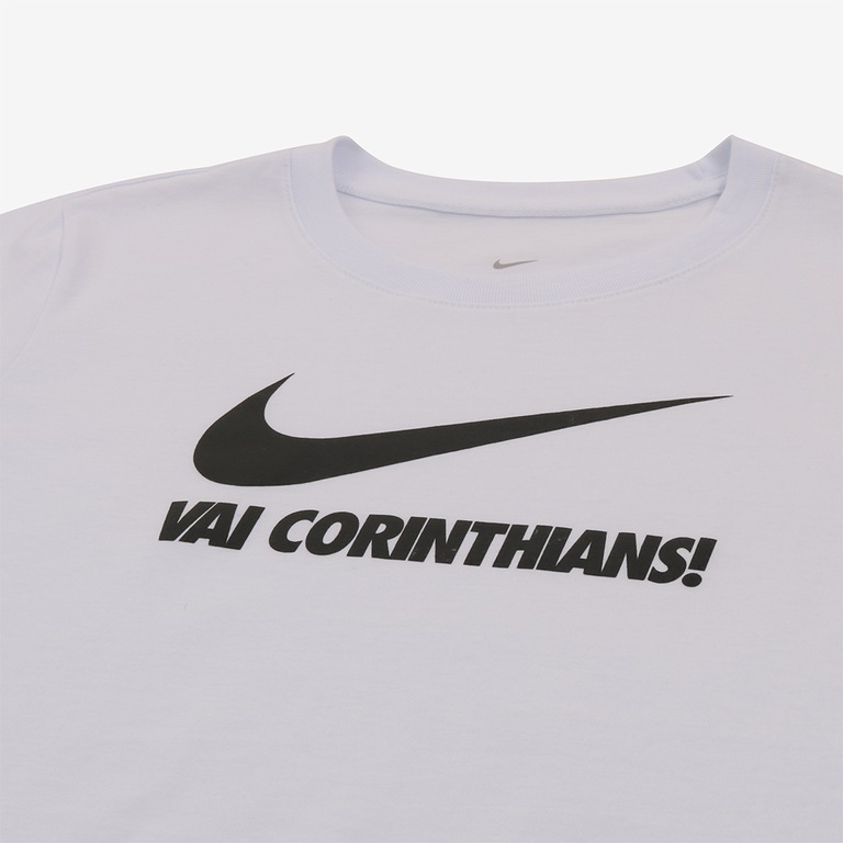 Camiseta Nike Corinthians Feminina - Foto 3