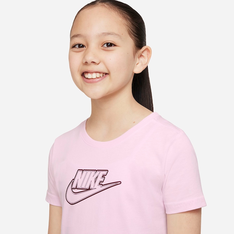 Vestido Nike Sportswear Futura Infantil - Foto 3