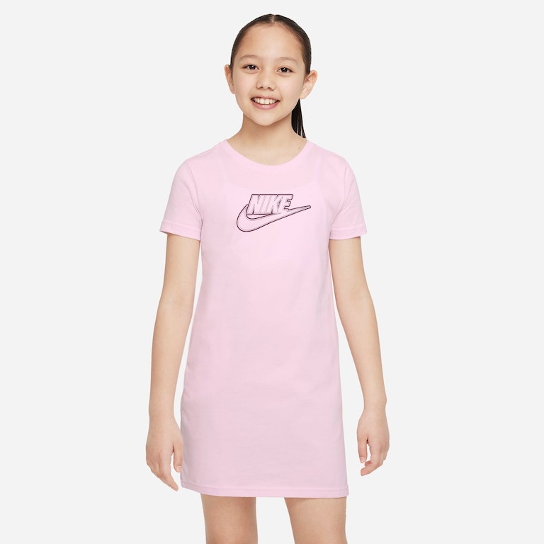 Vestido Nike Sportswear Futura Infantil - Foto 1