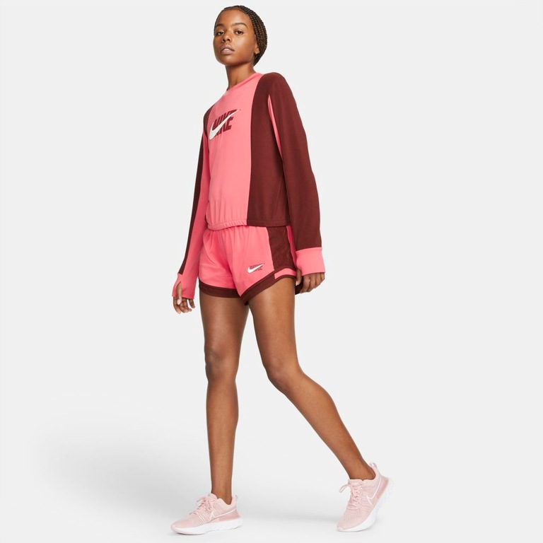 Shorts Nike Dri-FIT Icon Clash Tempo Luxe Feminino - Foto 6