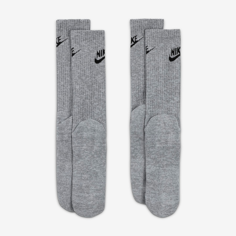 Meia Nike Everyday Plus Cushioned (2 Pares) Unissex - Foto 3