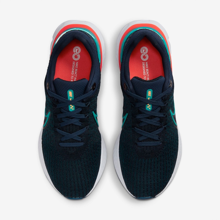 Tênis Nike React Infinity Run Flyknit 3 Masculino - Foto 4