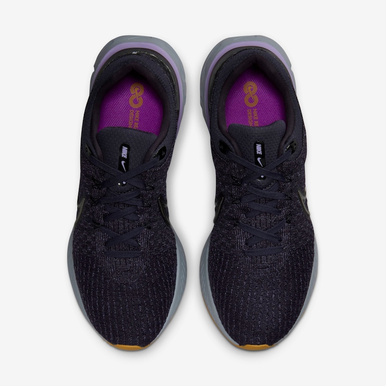 Tênis Nike React Infinity Run Flyknit 3 Masculino - Foto 4