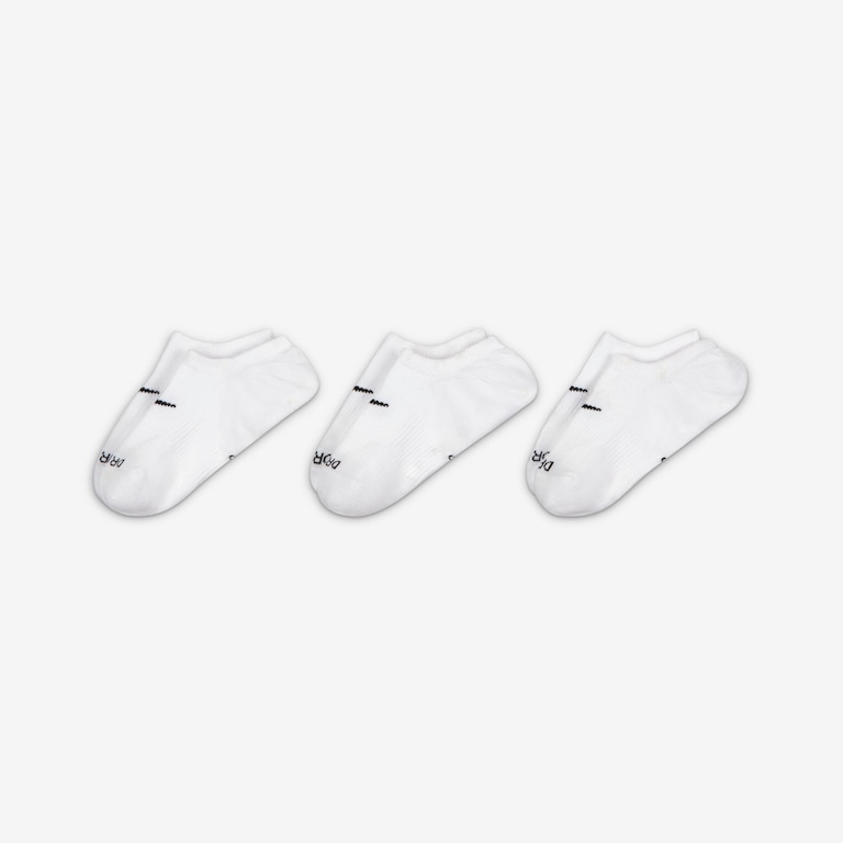 Meia Nike Everyday Plus Cushioned (3 Pares) Feminina - Foto 2