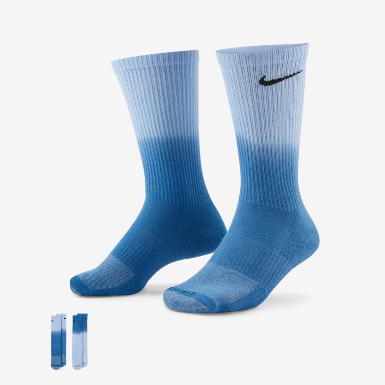 Meia Nike Everyday Plus Cushioned (2 Pares) Unissex - Foto 1