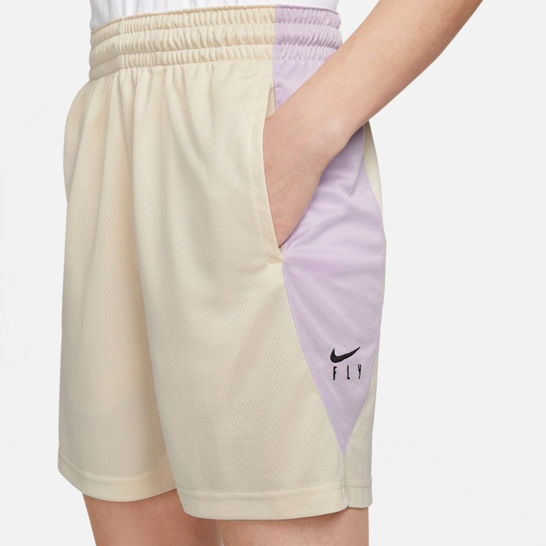 Shorts Nike Dri-FIT Fly Feminino - Foto 5