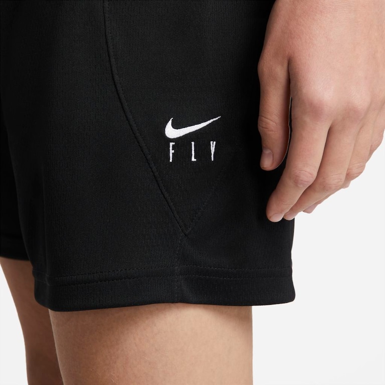 Shorts Nike Dri-FIT Fly Feminino - Foto 5