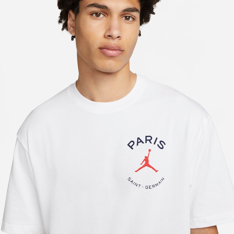 Camiseta Jordan x Paris Saint-Germain Masculina - Foto 4
