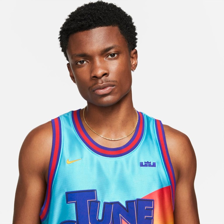 Regata Nike LeBron x Space Jam 2 "Time Squad" Masculina - Foto 3