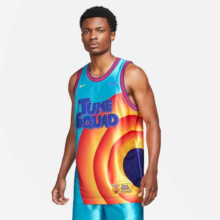 Regata Nike LeBron x Space Jam 2 "Time Squad" Masculina - Foto 1