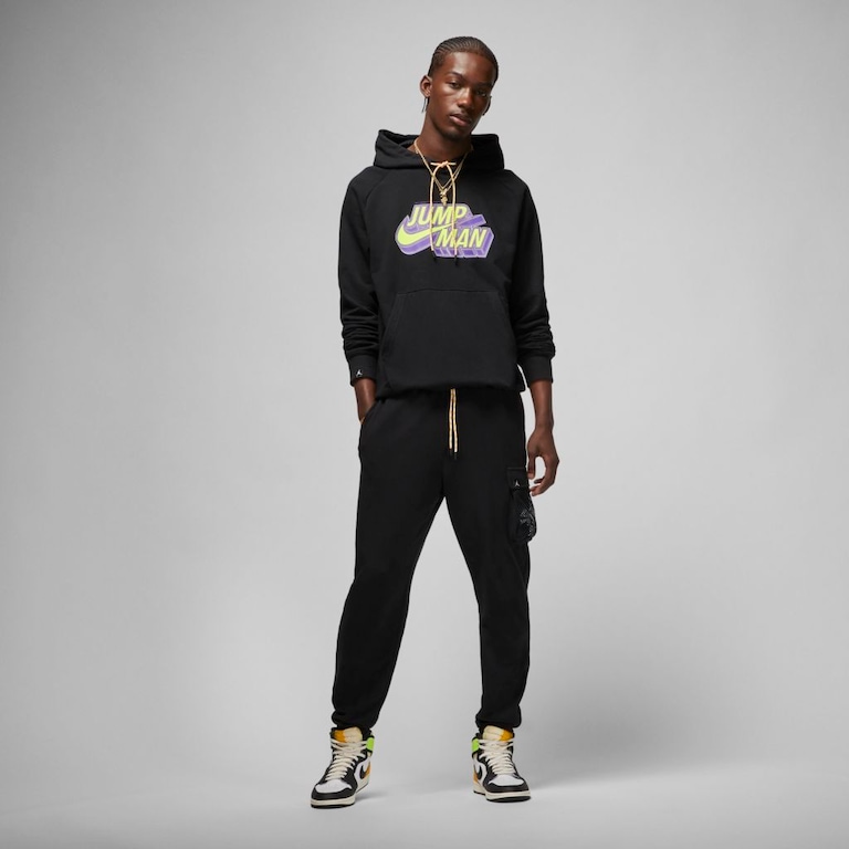 Blusão Jordan Jumpman Fleece Masculino - Foto 6