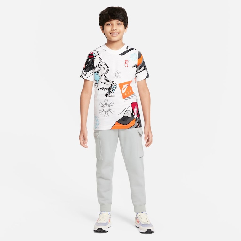Camiseta Nike Sportswear Infantil - Foto 4