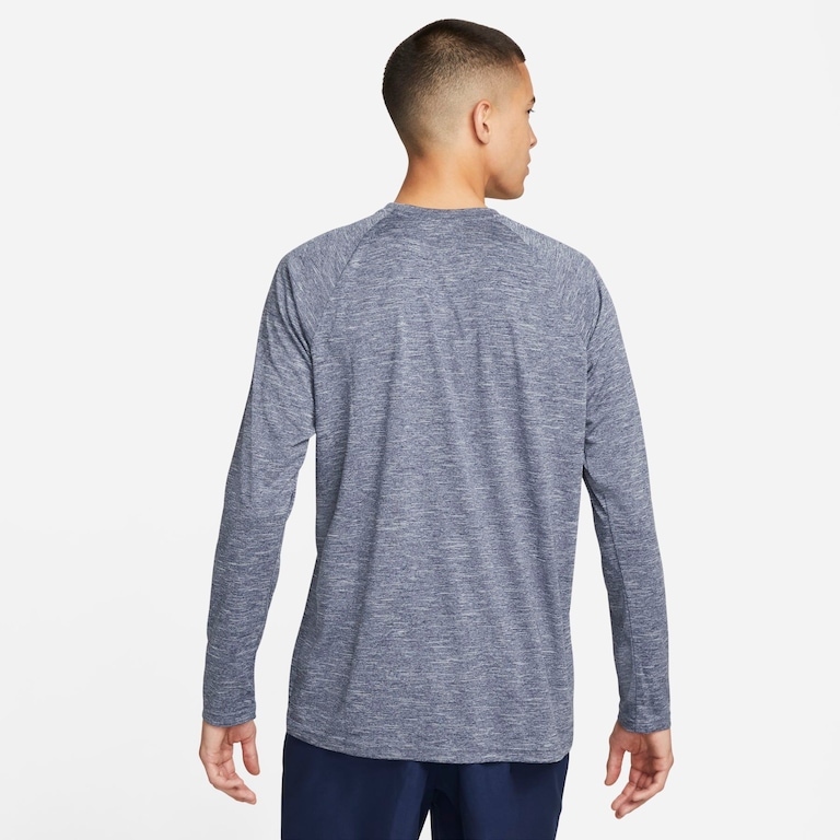 Camiseta Nike Hydroguard Heather UV Masculina - Foto 2