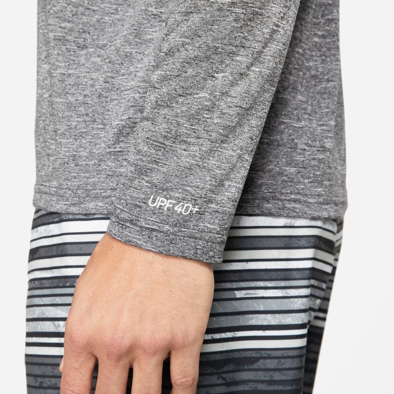 Camiseta Nike Hydroguard Heather UV Masculina - Foto 5