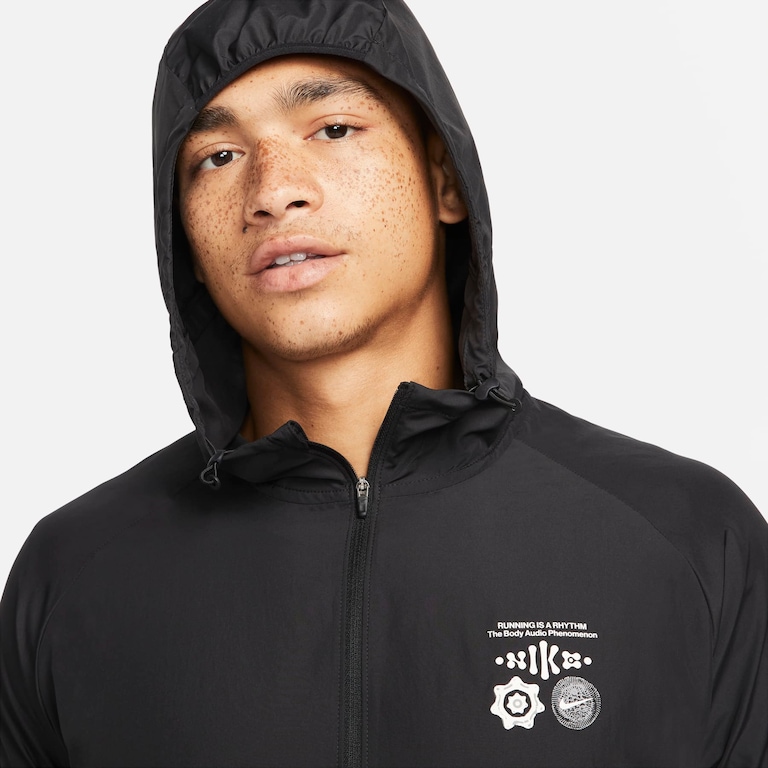 Jaqueta Nike Repel Wild Run Miler Masculina - Foto 4