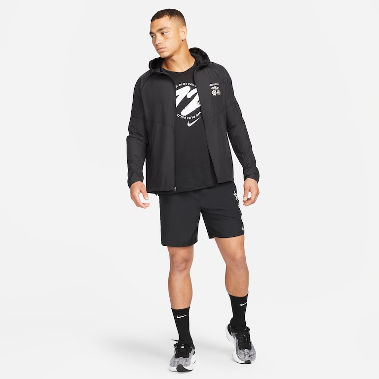 Jaqueta Nike Repel Wild Run Miler Masculina - Foto 6
