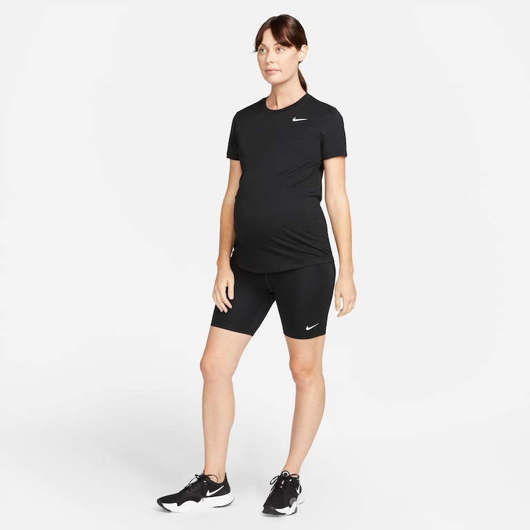 Shorts Nike One Dri-FIT Maternidade - Feminino - Foto 6