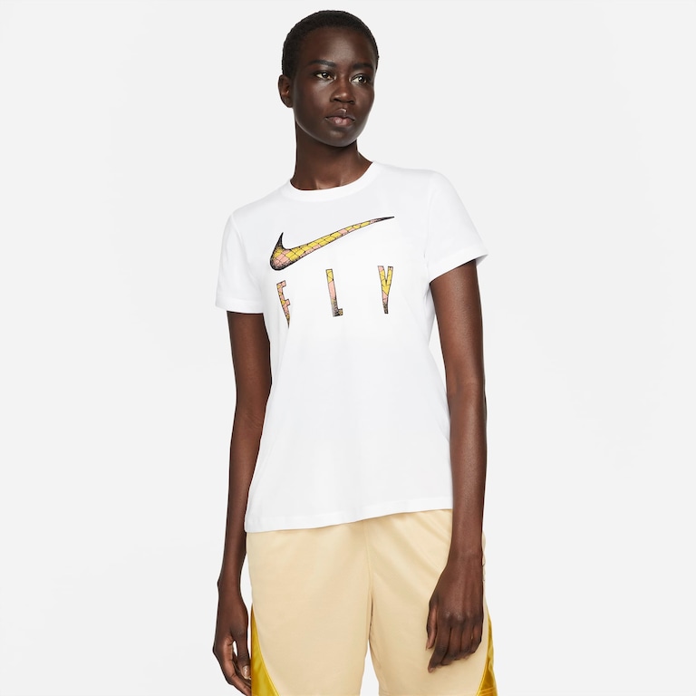 Camiseta Nike Dri-FIT Swoosh Fly Feminina - Foto 1
