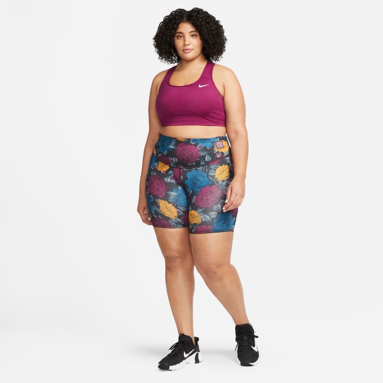 Plus Size - Shorts Nike Icon Clash Feminino - Foto 6