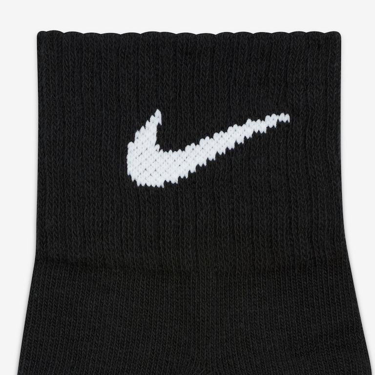 Meia Nike Lightweight Quarter (3 pares) Unissex - Foto 4