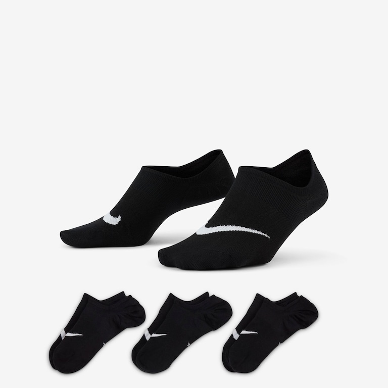 Meia Nike Everyday Plus Lightweight (3 Pares) Feminina - Foto 1