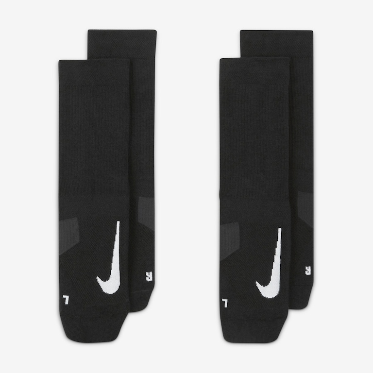 Meia Nike Multiplier (2 Pares) Unissex - Foto 2