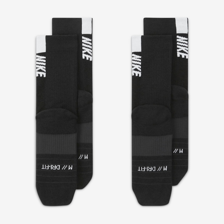 Meia Nike Multiplier (2 Pares) Unissex - Foto 3