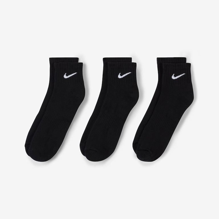 Meia Nike Everyday Cushion (3 pares) Unissex - Foto 2