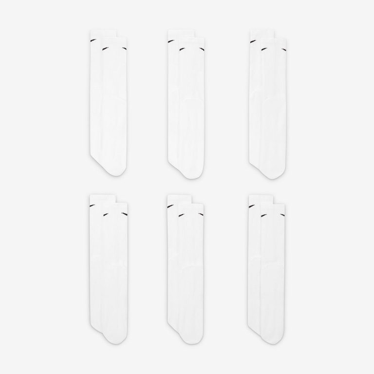 Meia Nike Everyday Cushioned (6 Pares) Masculina - Foto 3