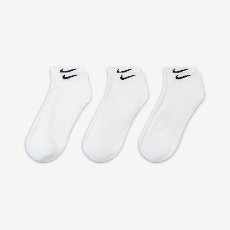 Meia Nike Everyday Cushion (3 pares) Unissex - Foto 2