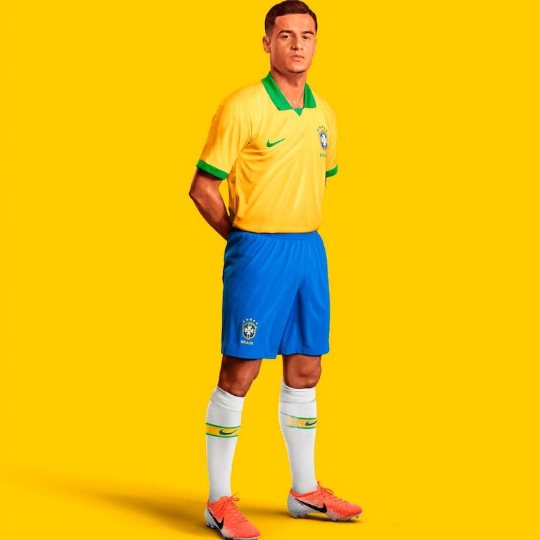 Camiseta Nike Brasil Comemorativa Copa América 2019/20 Jogador Masculina - Foto 1