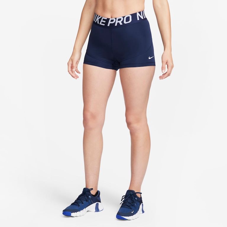 Shorts Nike Pro 3" Feminino - Foto 1