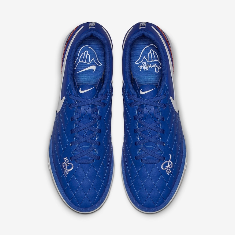 Chuteira Nike Tiempo Legend VII 10R Academy Futsal - Foto 4