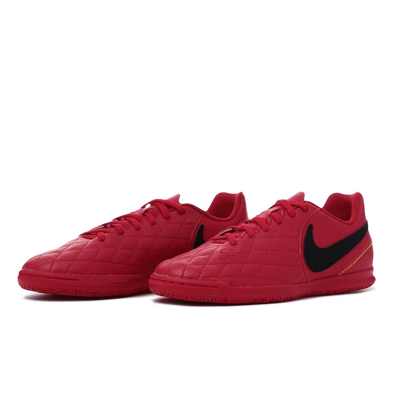 Chuteira Nike Tiempo Legend VII Club 10R Infantil Futsal - Foto 5
