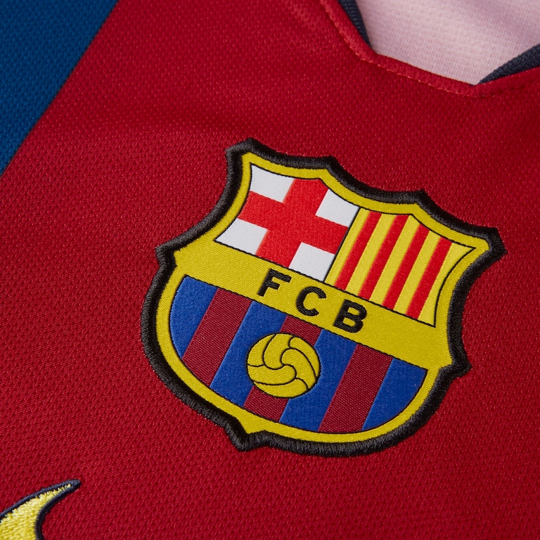 Camisa Nike Barcelona '98/99 Torcedor Pro Masculina - Foto 3