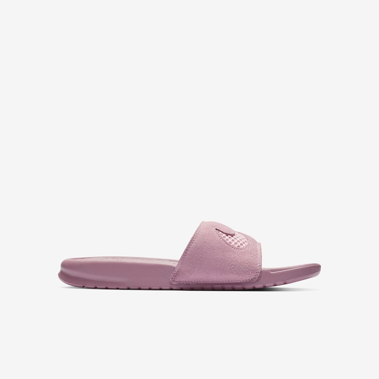 Chinelo Nike Benassi 'Just Do It' Leather Feminino - Foto 3