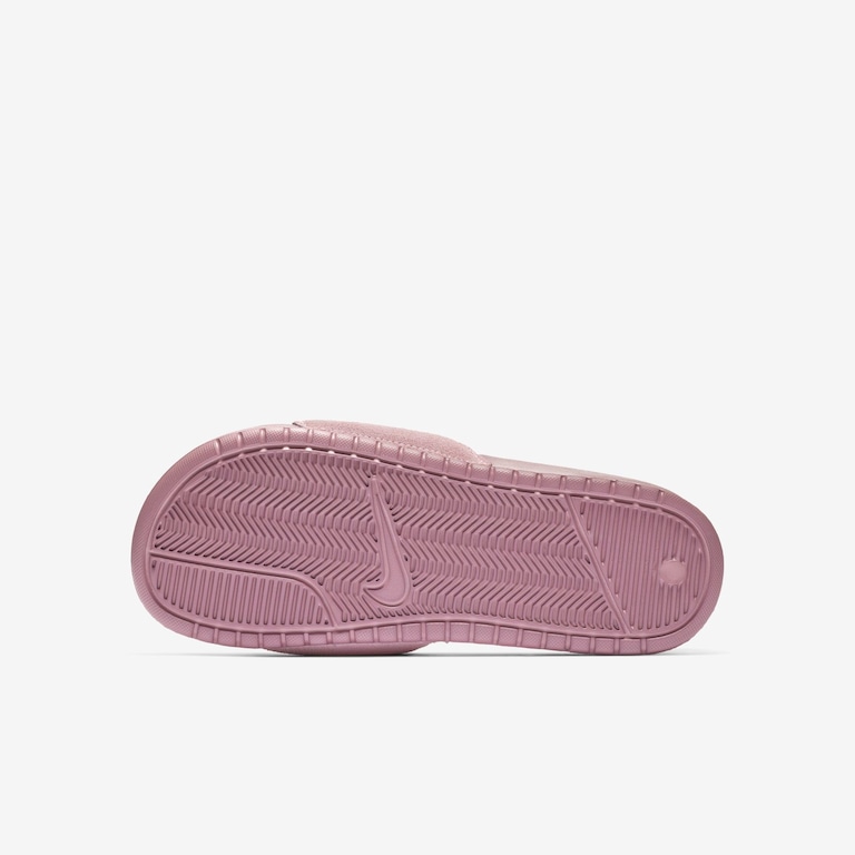 Chinelo Nike Benassi 'Just Do It' Leather Feminino - Foto 4