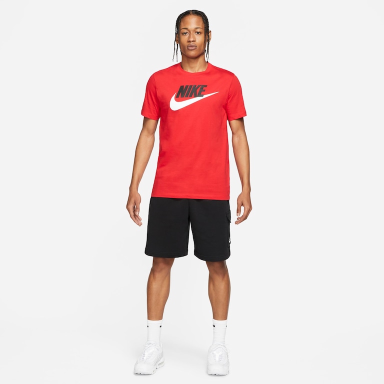 Camiseta Nike Sportswear Icon Futura Masculina - Foto 4